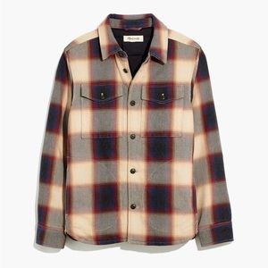Madewell Quilted shirt jacket